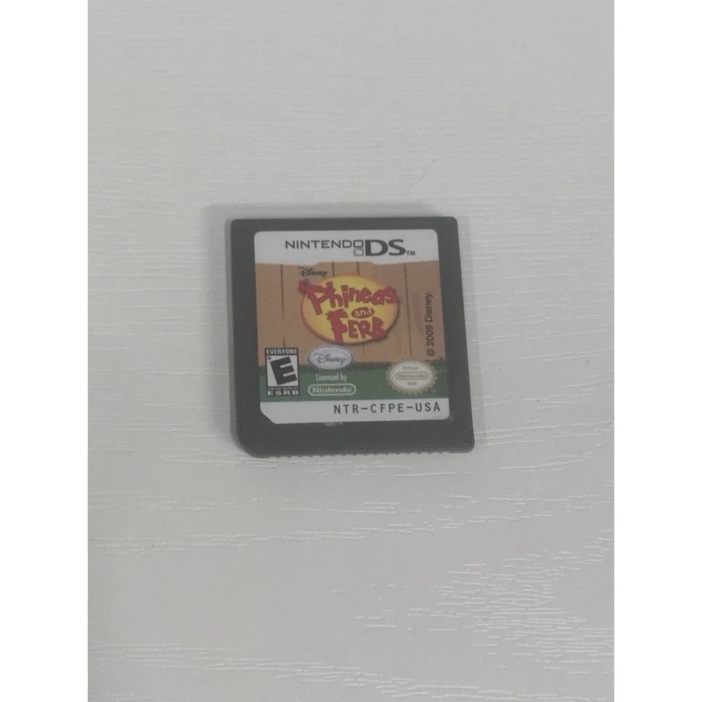 Disney Phineas and Ferb Nintendo DS Game Authentic Cartridge Only Tested